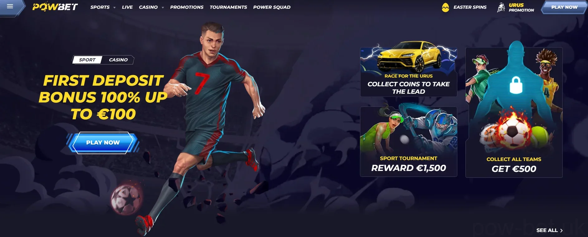 Powbet Casino Gaming